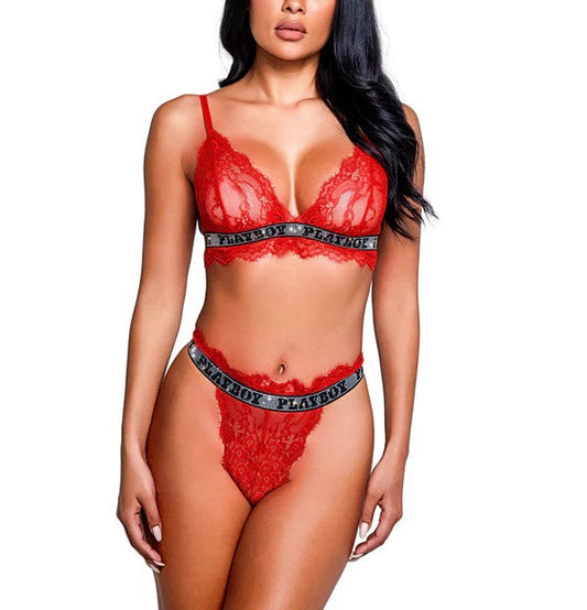 Bunny Starlet Bra In Red - Playboy - BraTopia