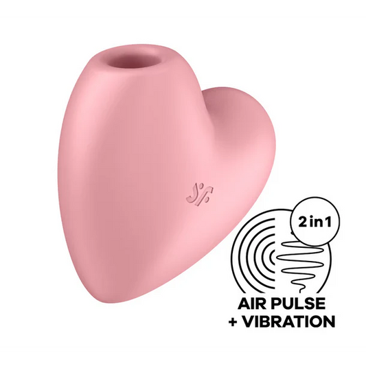 Cutie Heart In Light Red - Satisfyer