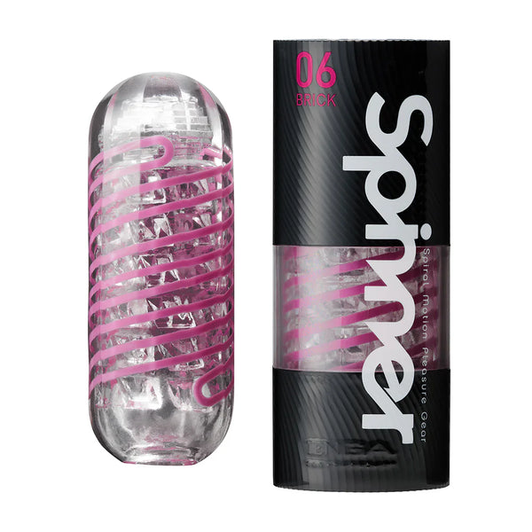 Tenga Spinner 06 Brick male stroker — best spinning masturbator Canada 2026