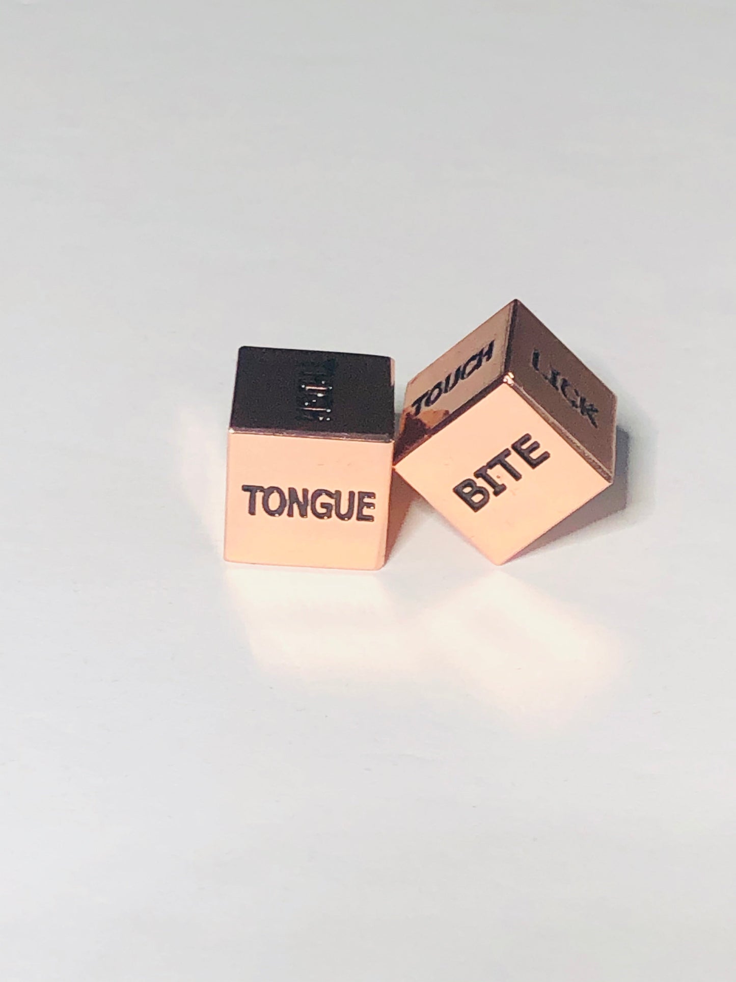 Sex Dice In Rose Gold - Pink Elephant