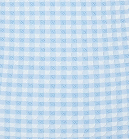 Gingham Olivia Full Cup Bikini Top In Sky Blue - Panache