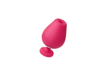 Vino Rechargeable Vibrating Sonic Vibe in Pink - Vedo