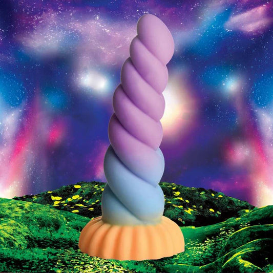 Mystique Silicone Unicorn Dildo In Multi - Creature Cocks