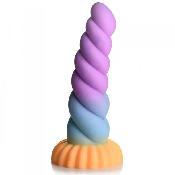 Mystique Silicone Unicorn Dildo In Multi - Creature Cocks