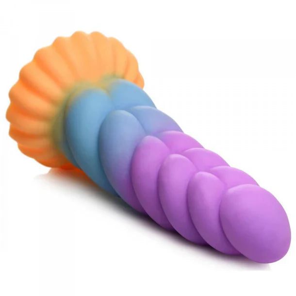 Mystique Silicone Unicorn Dildo In Multi - Creature Cocks