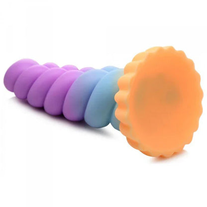 Mystique Silicone Unicorn Dildo In Multi - Creature Cocks