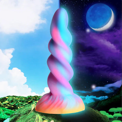 Moon Rider Glow in The Dark Unicorn Dildo - EP