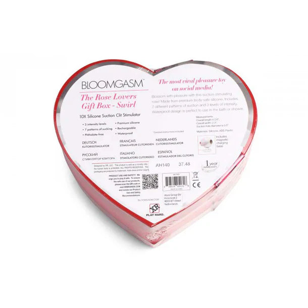 The Rose Lover's Gift Box In Swirl - Bloomgasm