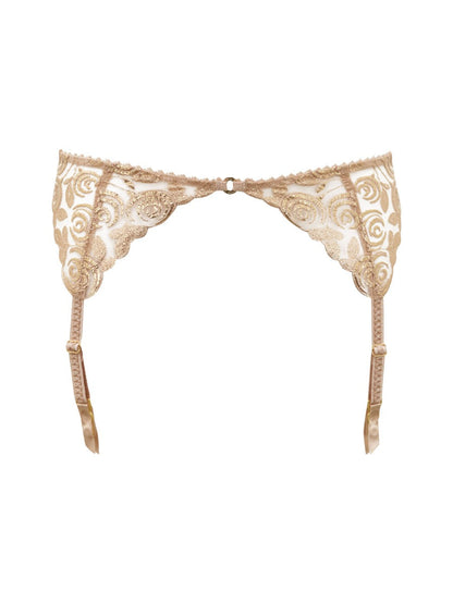 VIP Fleur D'Or Suspender In Gold - Gossard