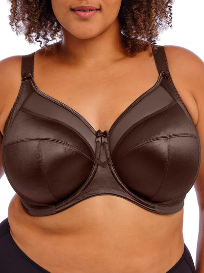 Keira Full Cup Bra in Chocolate - Goddess