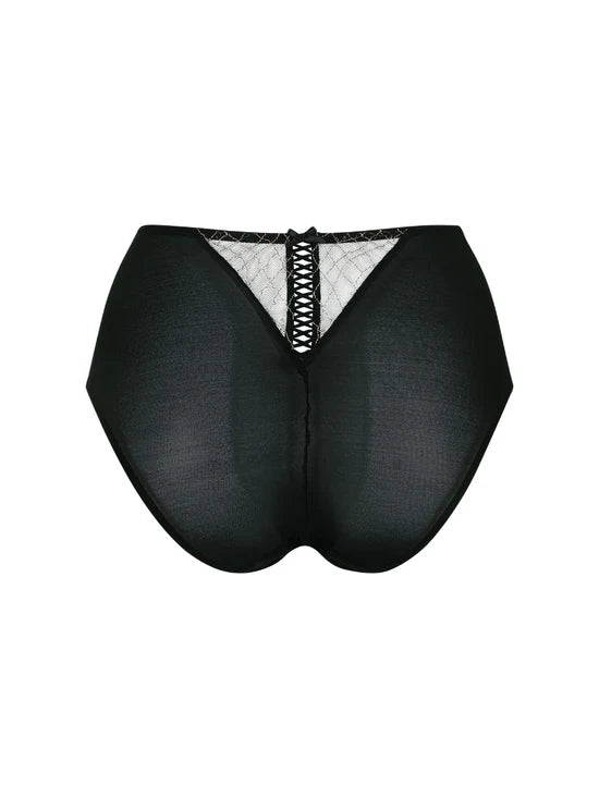 Lacage High Waist Brief In Black - Gossard