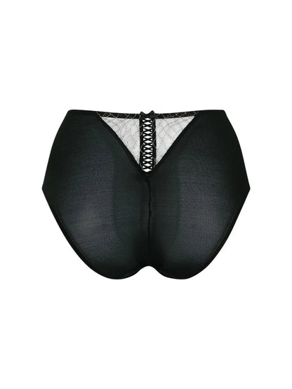 Lacage High Waist Brief In Black - Gossard