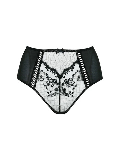 Lacage High Waist Brief In Black - Gossard