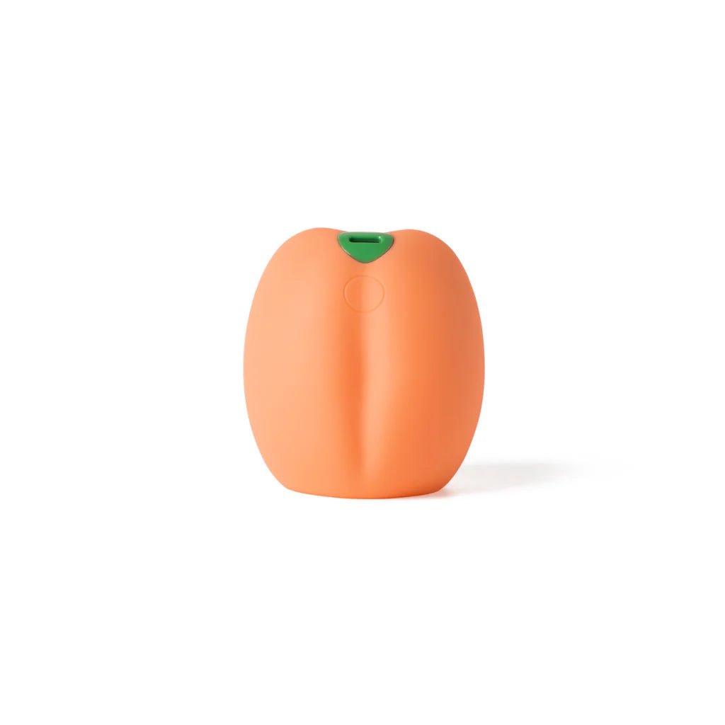 Peach Emoji Vibrating Stroker - Emojibator