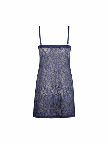 Atelier Seduction Sexy Nightie In Bleu Purple - Antigel