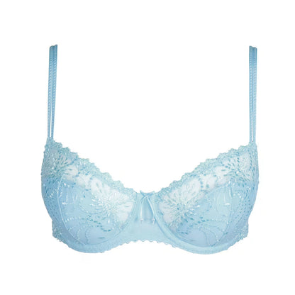 Jane Padded Balcony Bra in Milky Blue - Marie Jo