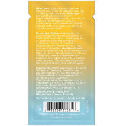 Joy Buzzer Flavor Free Arousal Balm Naked - Jelique - BraTopia