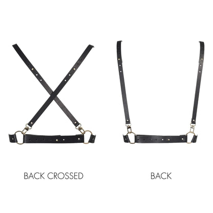 Maze X-Harness In Black - Bijoux Indiscrets