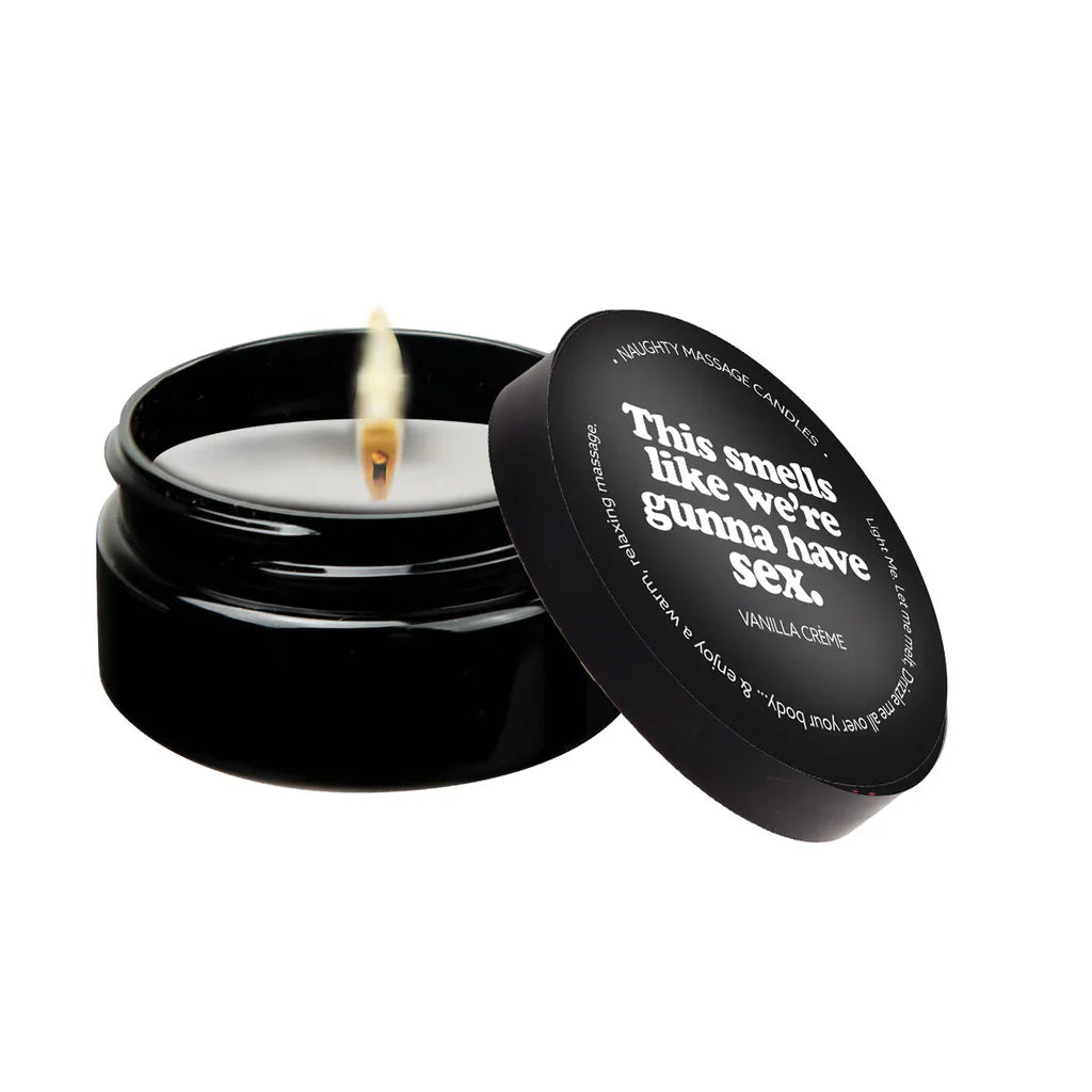 This Smells Like We're Gunna Have Sex - Naughty Mini Massage Candle - Kama Sutra