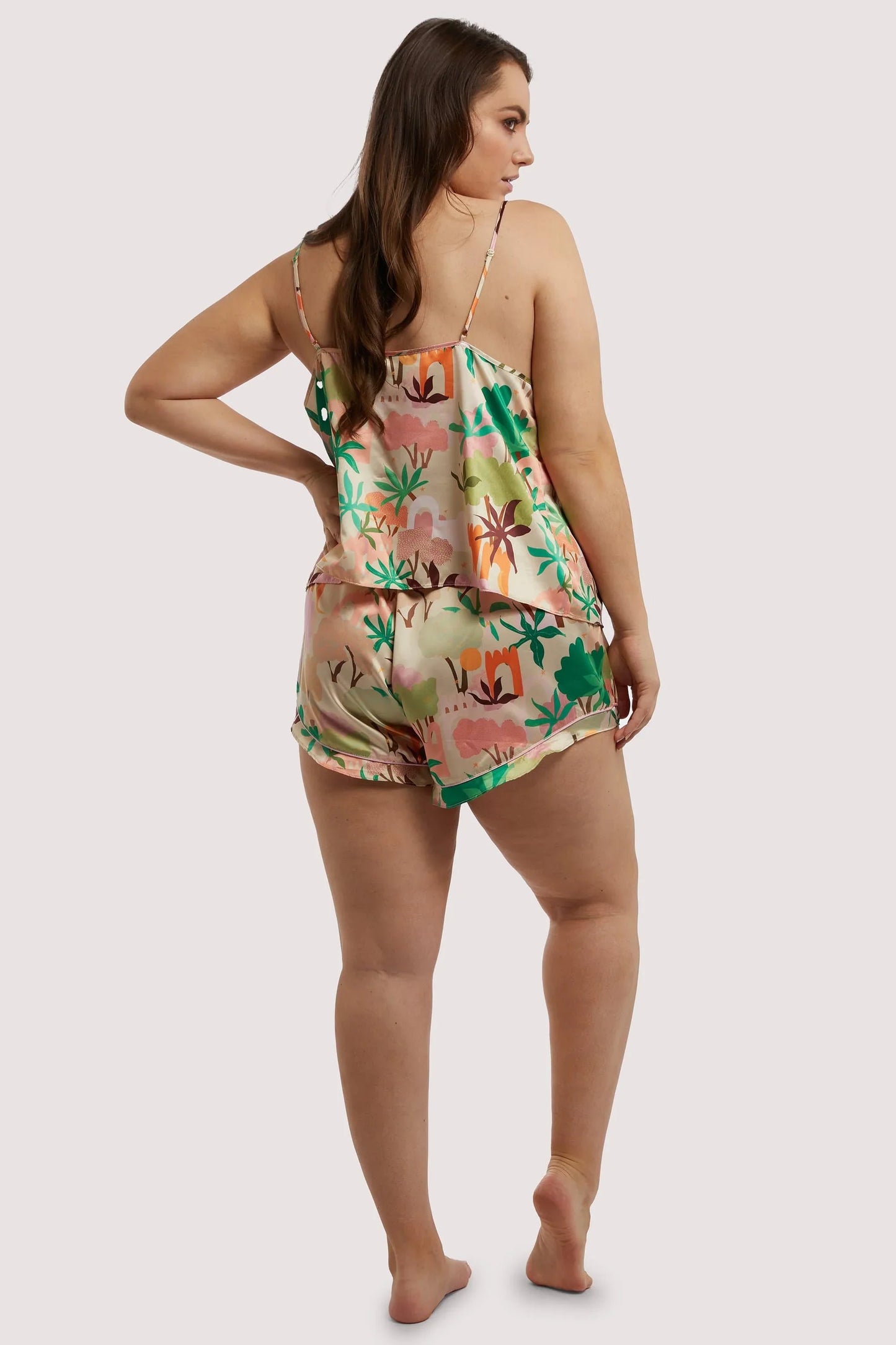 Alja Horvat Recycled Satin Cami Top - Playful Promises
