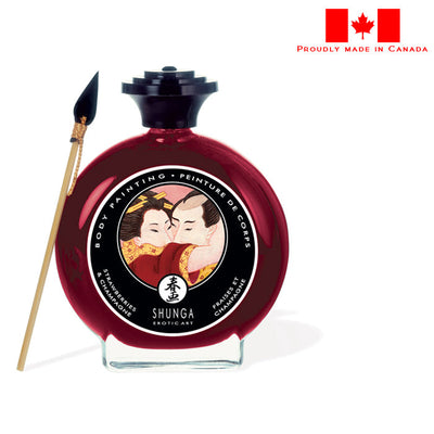 Shunga Edible Body Paint — French Postcard Calgary
