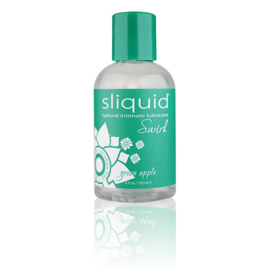Natural Swirl Intimate Lubricant 125ml Green Apple - Sliquid
