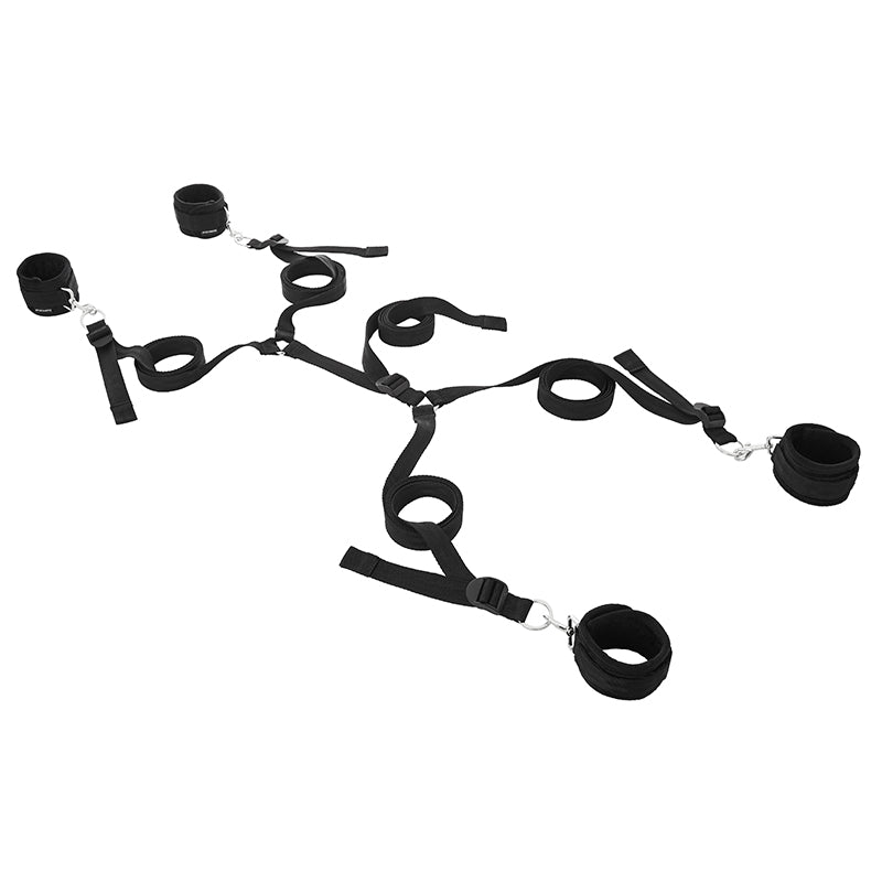 Under the Bed Restraint System by Sportsheets — beginner bondage gear