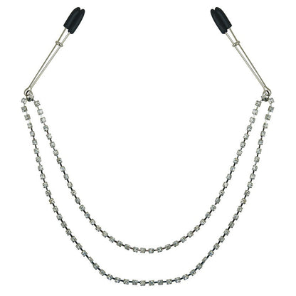 Bling Nipple Clips In Silver