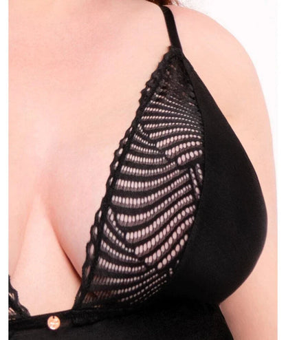 After Hours Slip Dress Black - Curvy Kate Limited - BraTopia
