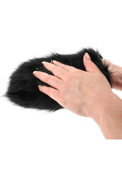 Spiked Sensory Mitt In Black - Sportsheets