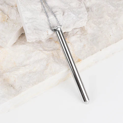 Crave Vesper 1 vibrator necklace silver Canada