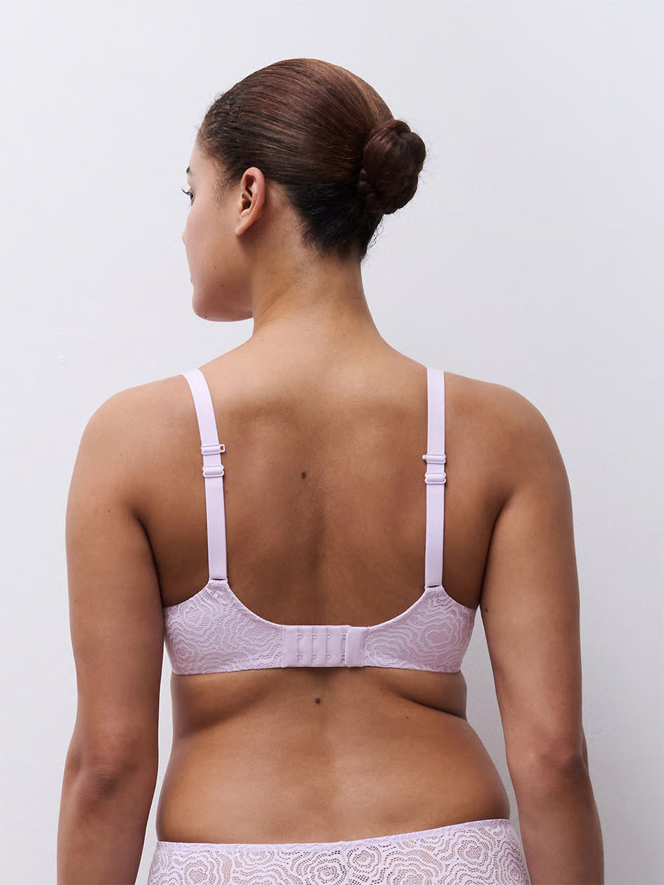 C Jolie Memory Foam Bra In Mauve - Chantelle