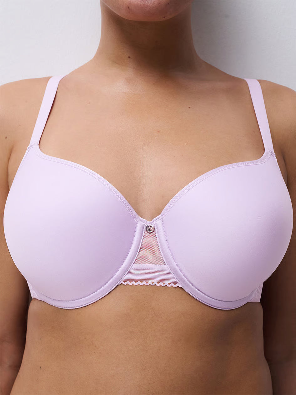 C Jolie Memory Foam Bra In Mauve - Chantelle