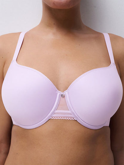 C Jolie Memory Foam Bra In Mauve - Chantelle
