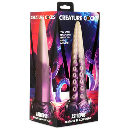 Astropus Tentacle Silicone Dildo In Multi - Creature Cocks