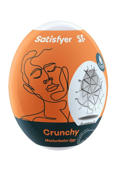 Masturbator Egg Crunchy In Orange - Satisfyer