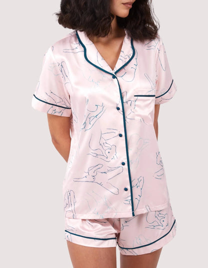 Felicity Hayward Venus Printed Pyjama Set In Venus Printed - Playful Promises